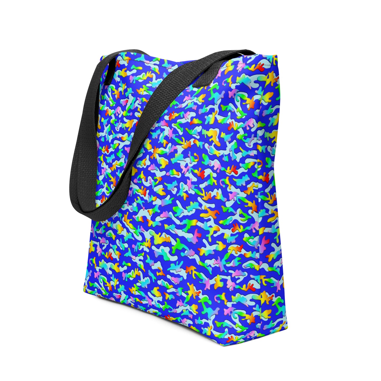 Tote bag, Rainbow Camouflage, Various Colors