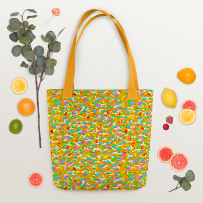 Tote bag, Rainbow Camouflage, Various Colors