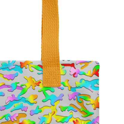 Tote bag, Rainbow Camouflage, Various Colors